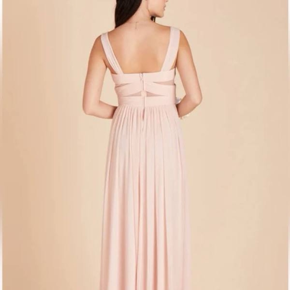 BIRDIE GREY EYLSE MAXI FORMAL DRESS MAUVE ROSE SZ XS - Picture 3 of 13